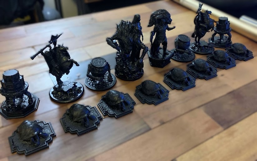 Figurines résine SLA