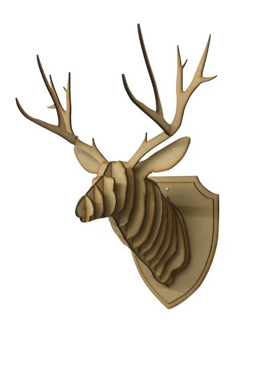 Trophée cerf